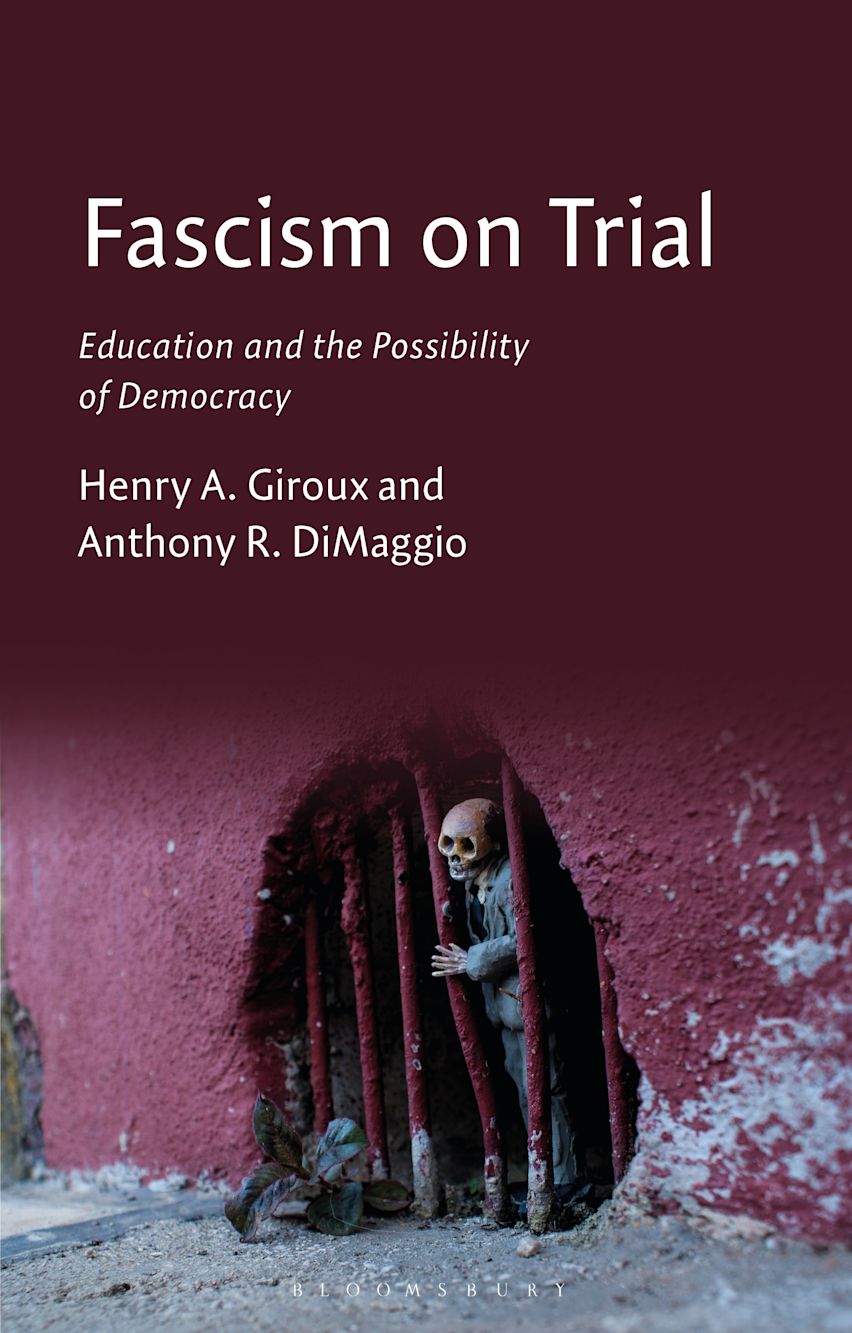 The cover of a book called, 'Fascism on Trial: Education and the Possibility of Democracy'