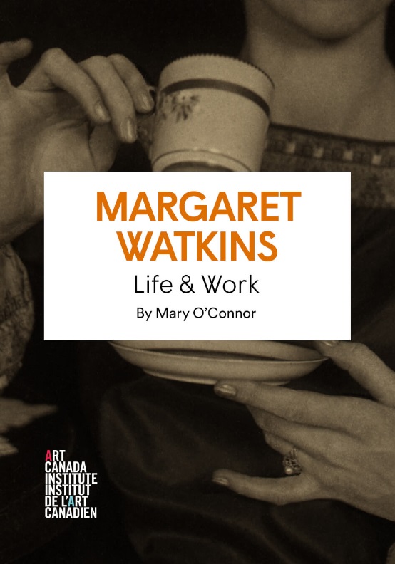 The cover of a book entitled, 'Margaret Watkins: Life & Work'