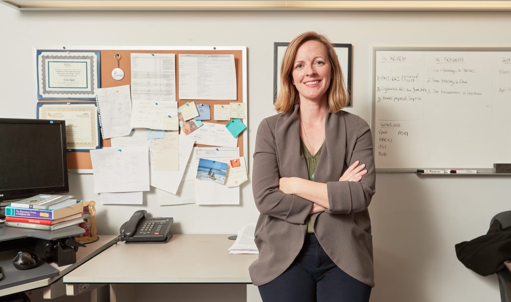 Erin Reid, associate professor of human resources and management at the DeGroote School of Business. Photo by Kevin Patrick Robbins