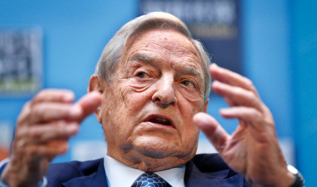 Headshot of George Soros