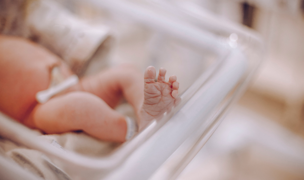 Image of baby's foot